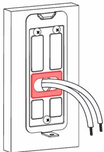 Lorex LNWDB1 - Étape 2 : fixer le support de montage - 3