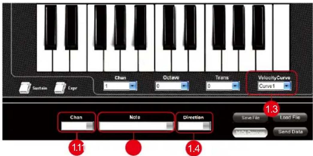 icon iKeyboard 3Nano - Attribution des éléments du clavier - 1