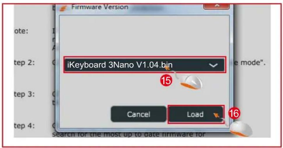 icon iKeyboard 3Nano - Mise à jour du firmware - 12