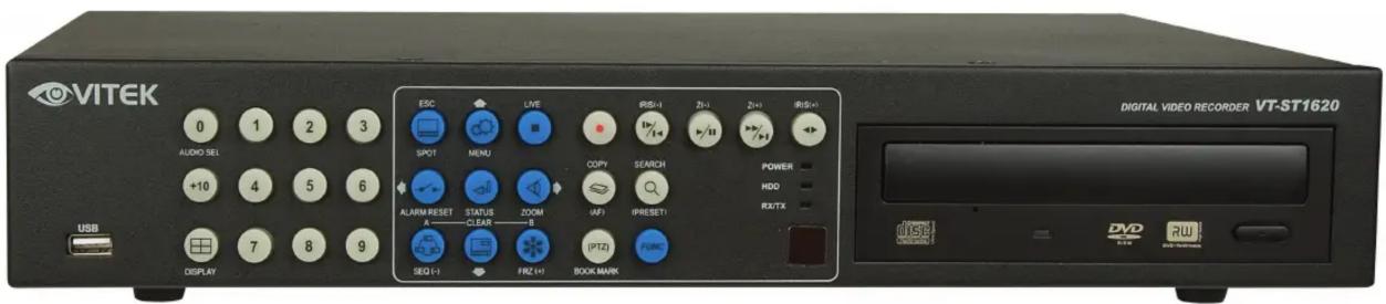 Vitek VTST420 - 4, 8 and 16 Channel Digital Video Recorders - 1