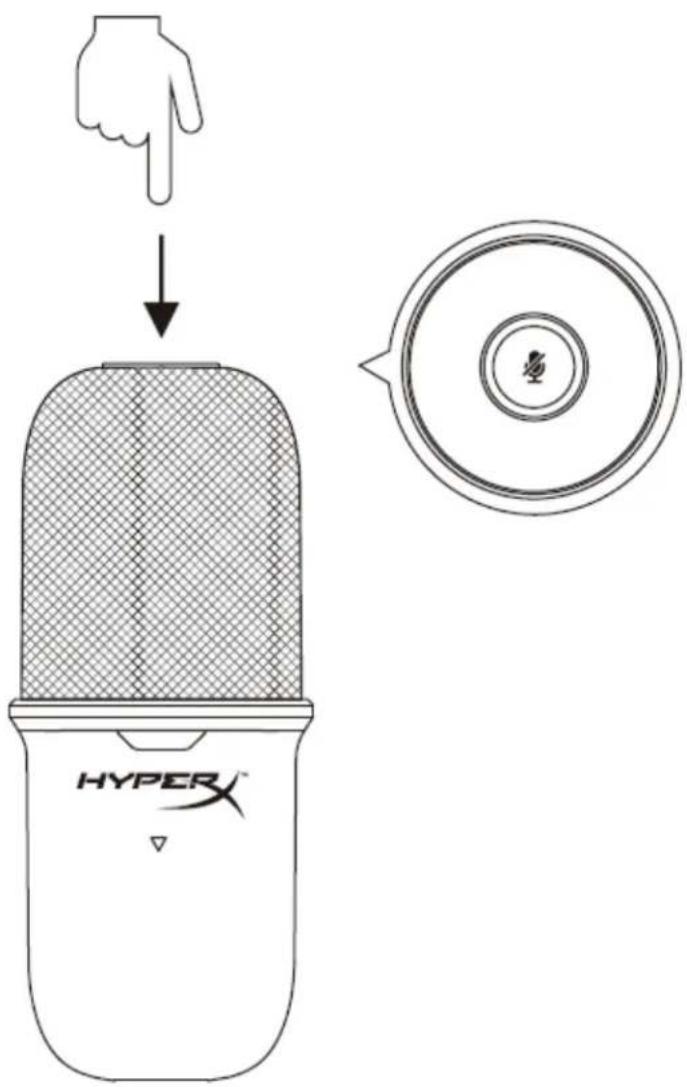HYPERX SoloCast - Mikrofon Kontrolleri - 1