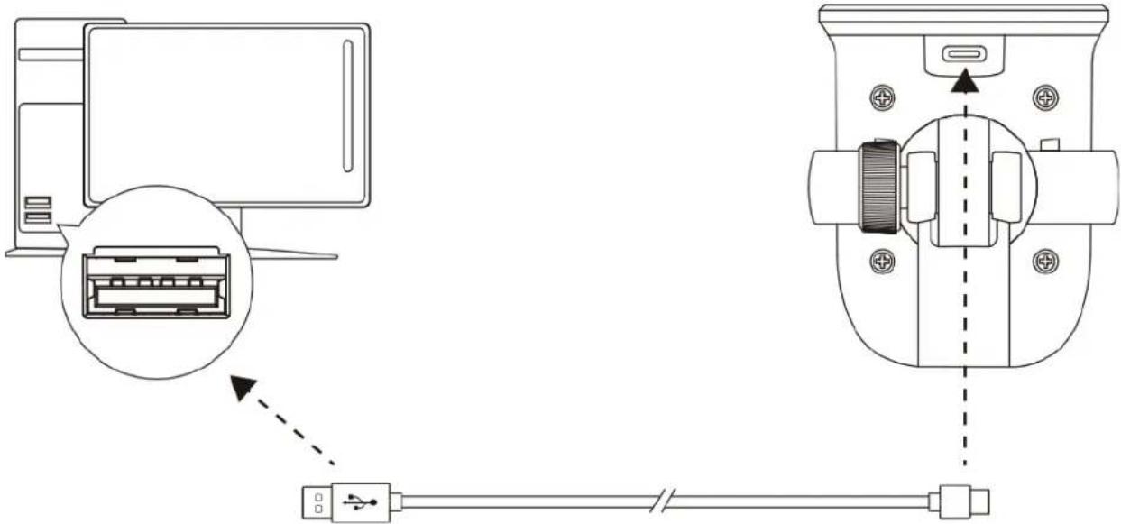 HYPERX SoloCast - Utilisation avec un PC ou un mac - 1