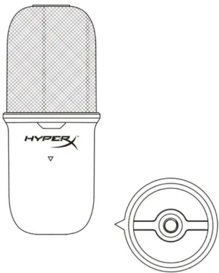 HYPERX SoloCast - Utilisation d'un support de micro - 1