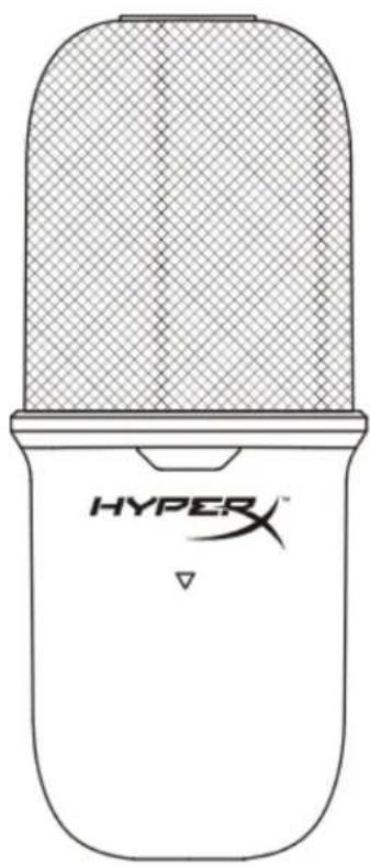 HYPERX SoloCast - 마이크 마운트 사용 시 - 1