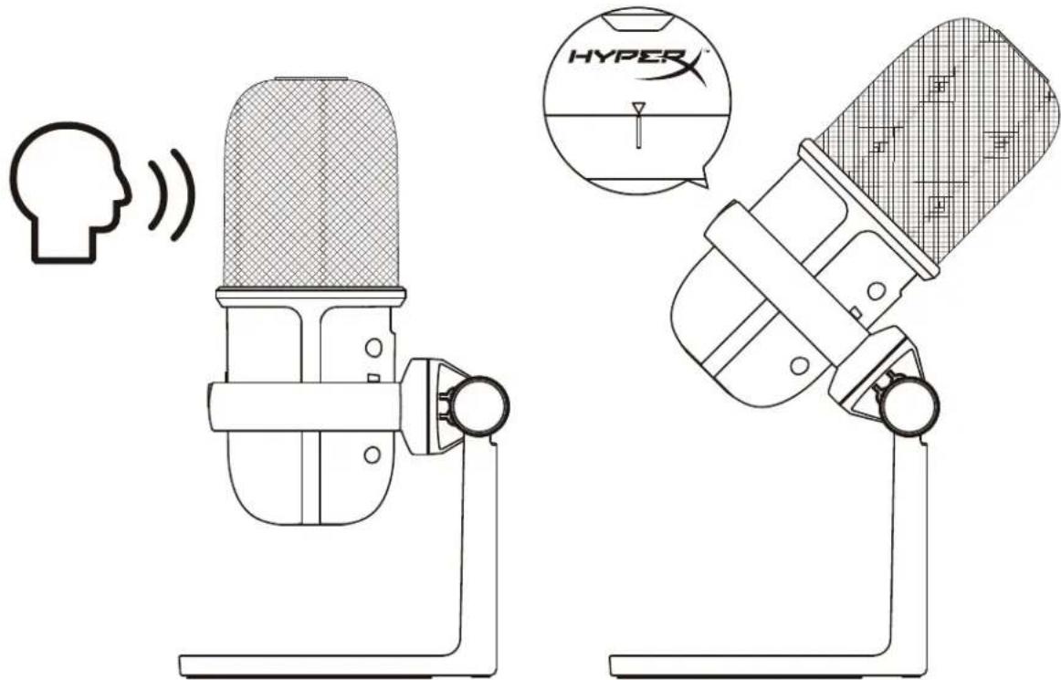 HYPERX SoloCast - Microphone Position - 1