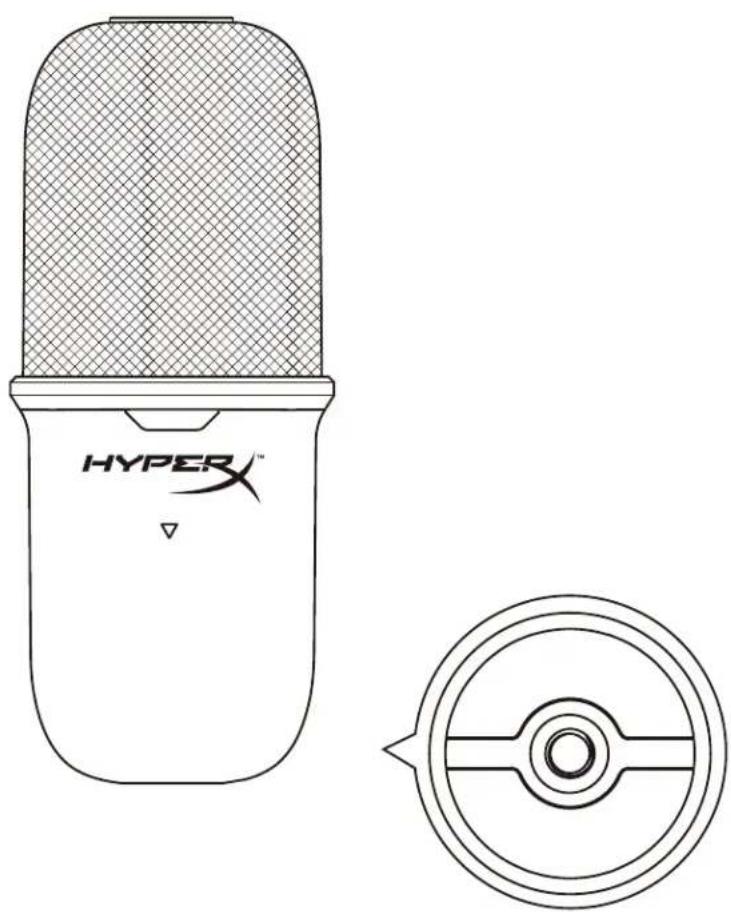 HYPERX SoloCast - Using a Microphone Mount - 1
