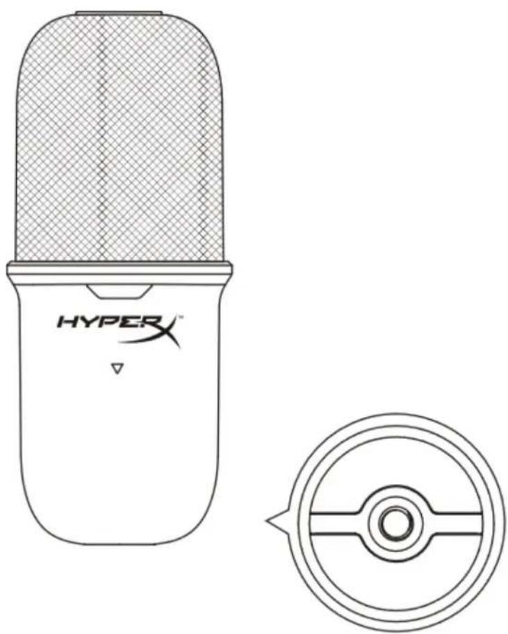 HYPERX SoloCast - Mikrofon Mount kullanımı - 1