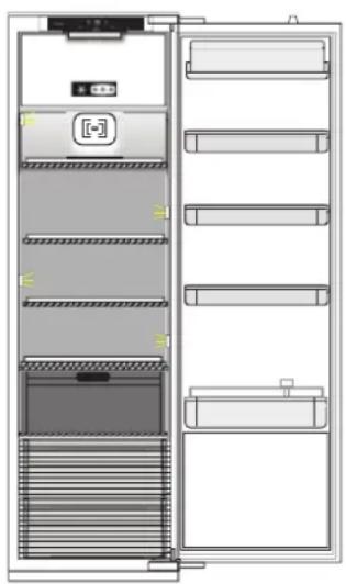Atag KD63088A - Aufbewahren von frischen Lebensmitteln und Geträken - 1