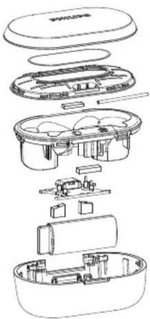 PHILIPS TAT1207 - Retrait de la batterie intégrée - 2