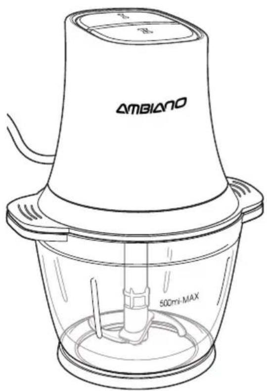 Ambiano GTMC07 - Mini-hachoir électrique - 1