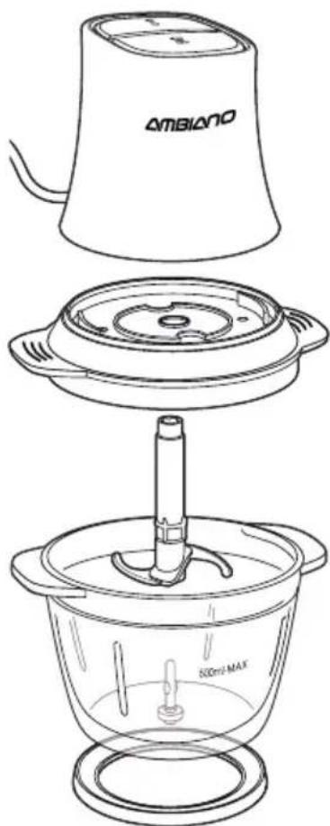 Ambiano GTMC07 - Monter et remplir - 1