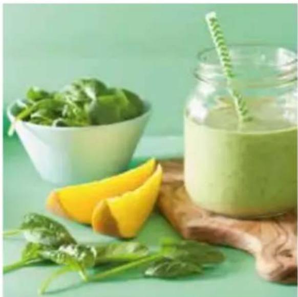 Kitchenware GTMM01 - Smoothie verde di spinaci e pesche - 1