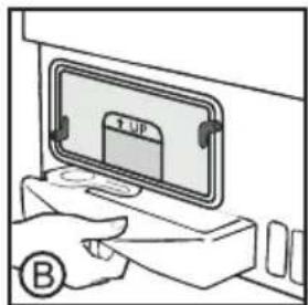 HOOVER NDE C8TBBEXS - To remove the container bottom water drawer \* - 2