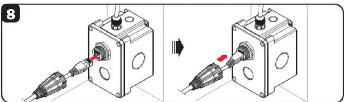 Tripp Lite P569010IND2 - Industrial Bulkhead Coupler Installation (N206-BC01-IND, U325-000-IND, P569-000-FF-IND and N455-BC01-IND) - 3