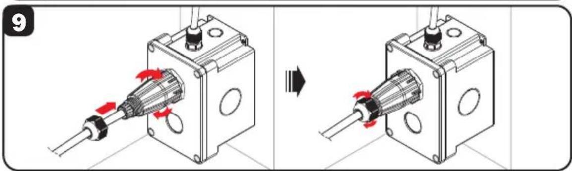 Tripp Lite P569010IND2 - Industrial Bulkhead Coupler Installation (N206-BC01-IND, U325-000-IND, P569-000-FF-IND and N455-BC01-IND) - 4