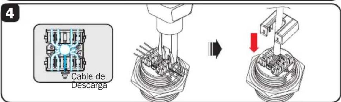Tripp Lite P569010IND2 - Instalación de Conector Industrial Keystone (N206-KJ01-IND) - 4