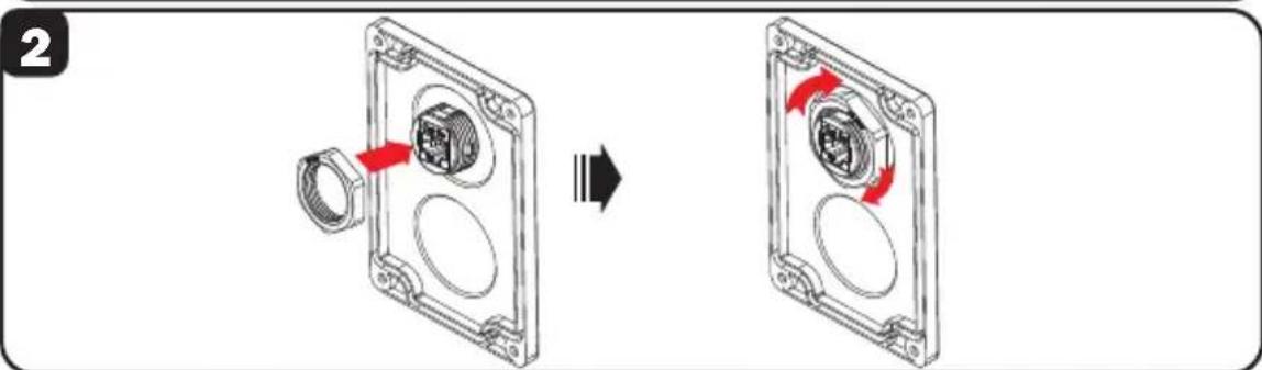Tripp Lite P569010IND2 - Instalación de Acoplador de Mampara Industrial (N206-BC01-IND, U325-000-IND, P569-000-FF-IND y N455-BC01-IND) - 2