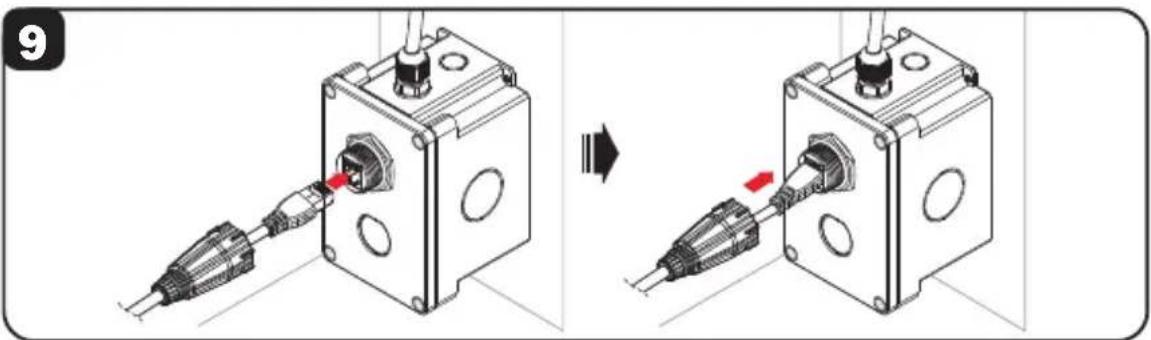 Tripp Lite P569010IND2 - Instalación de Conector Industrial Keystone (N206-KJ01-IND) - 1