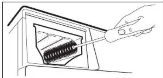 AEG L71471FL - Pour nettoyer le distributeur : - 3