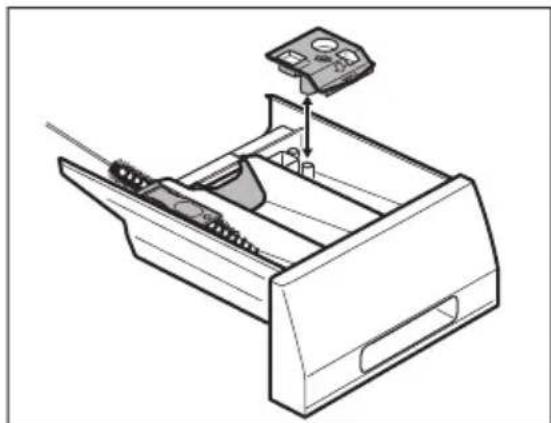 AEG L71471FL - Pour nettoyer le distributeur : - 2