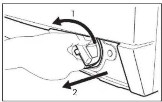 AEG L676685FL - Pour nettoyer la pompe de vidange : - 4