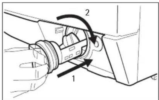 AEG L676685FL - Pour nettoyer la pompe de vidange : - 7