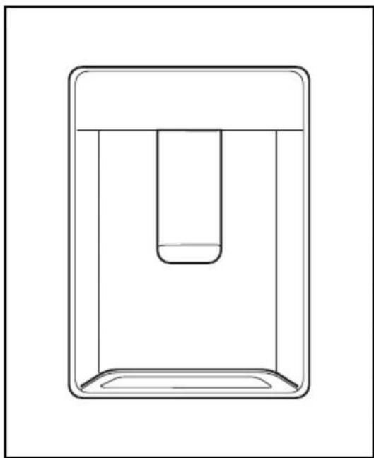 GRUNDIG GKN 27960 FHXRN - Anvendelse af vanddispenseren - 1