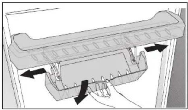 GRUNDIG GKN 27960 FHXRN - Recipiente de armazenamento deslizante - 1
