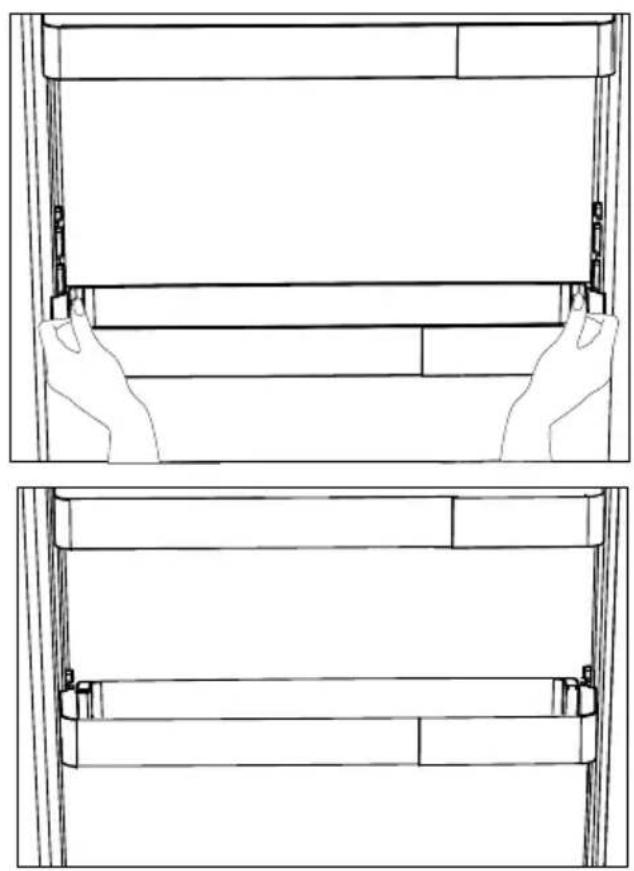 GRUNDIG GKN 27960 FHXRN - Balconnet de porte amovible - 1
