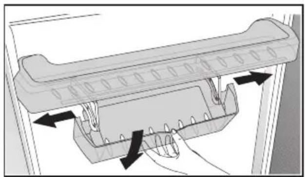 GRUNDIG GKN 27960 FHXRN - Boîte de stockage coulissante - 1