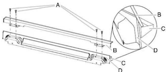 MAYTAG W10791229 - Installation du support de la trousse du déflecteur - 1