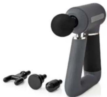 NEDIS HCMSG300 - Alimenté par pile | lithium-ion intégré | rechargeables | 6 modes de massage | câble USB | gris - 3