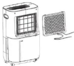 SUNTEC DryFix 16 EQ - Cleaning the dust filter: - 1