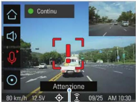 Thinkware X700 - Système d'avertisseur de collision avant en zone urbaine (uFCWS) - 2