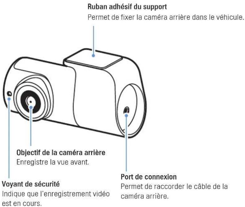Thinkware X700 - Caméra arrière (en option) - 1