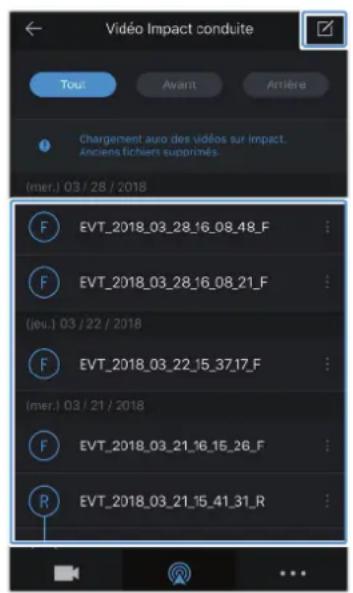 Thinkware Q800 PRO - Visionner les vidéos d'impact pendant la conduite avec le service de nuage - 6