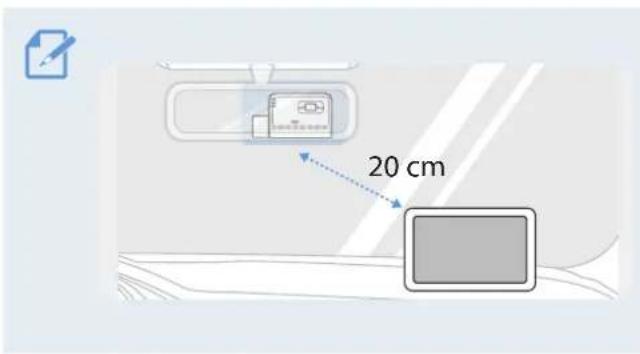 Thinkware Q800 PRO - Choix de l'emplacement d'installation - 2
