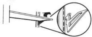 JENN-AIR JBSS48E22L - TABLETTES ET CADRES DE TABLETTES Pour retirer et réinstaller une tablette/ un cadre : - 1