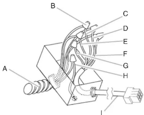 JENN-AIR UVL6048JSS - Electrical Connection Inside Hood Liner Between Inline Blower System and Hood Liner - 3
