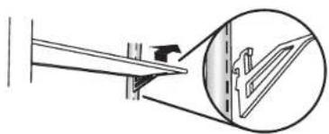 JENN-AIR JBSS42E22L - To remove and replace a shelf/frame: - 1