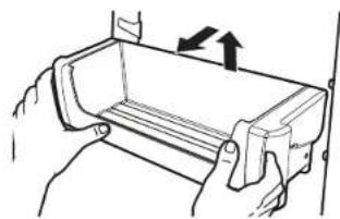 JENN-AIR JBSS42E22L - To remove and replace the door bins: - 1