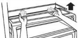 JENN-AIR JBSS42E22L - Retrait et réinstallation du couvercle supérieur - 1