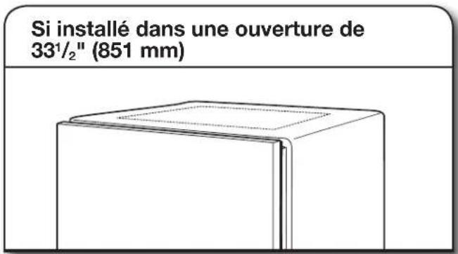 JENN-AIR KDPE334GPS - Recommander pour les DESSUS de comptoir en BOIS - 4