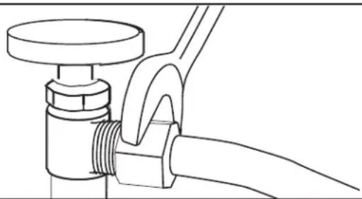 JENN-AIR KDTE704DWH - Fixer la canalisation d'alimentation en eau - 1