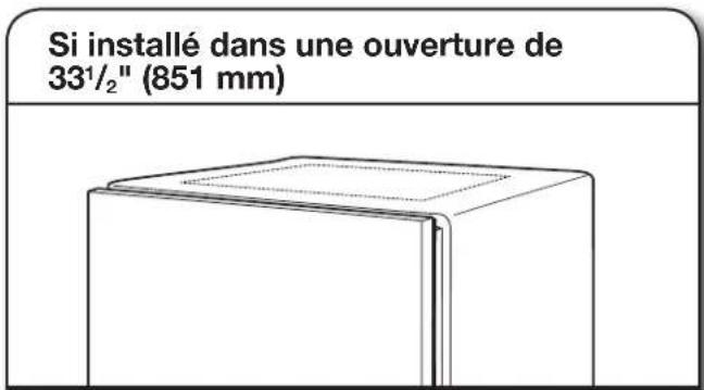 JENN-AIR KDTE704DWH - Recommander pour les DESSUS de comptoir en BOIS - 4