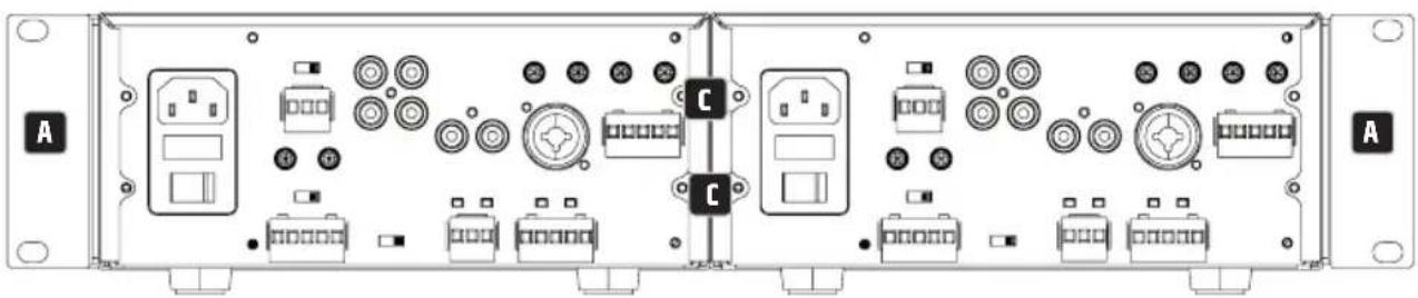 LD Systems PRE ST 1 - MONTAŻ W SZAFIE RACK (zestaw do montażu w szafie rack LDIMARK dostępny w opcji) - 3