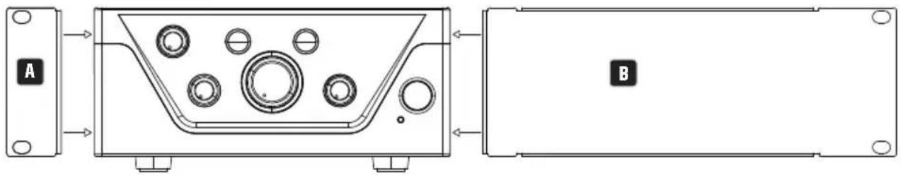 LD Systems PRE ST 1 - INSTALLAZIONE RACK (kit di installazione in rack LDIMARK disponibile come optional) - 2