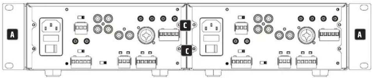 LD Systems PRE ST 1 - Montage en RACK (kit de montage en RACK ldimark disponible en option) - 3