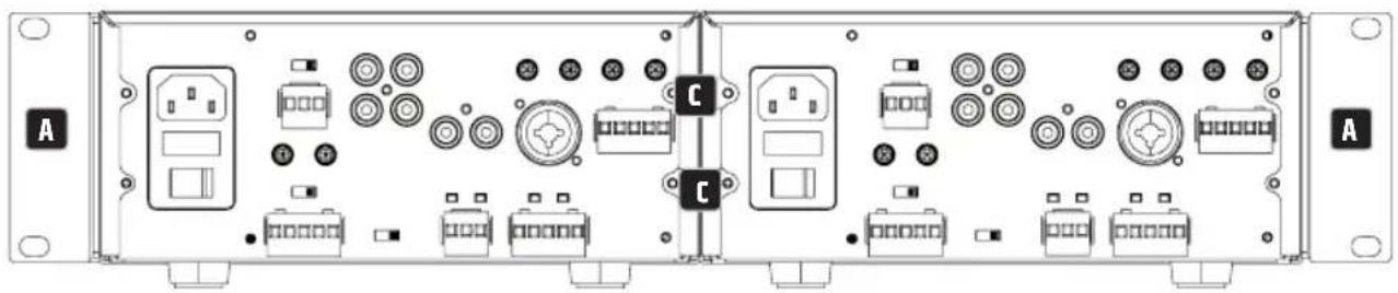 LD Systems PRE ST 1 - INSTALLAZIONE RACK (kit di installazione in rack LDIMARK disponibile come optional) - 3