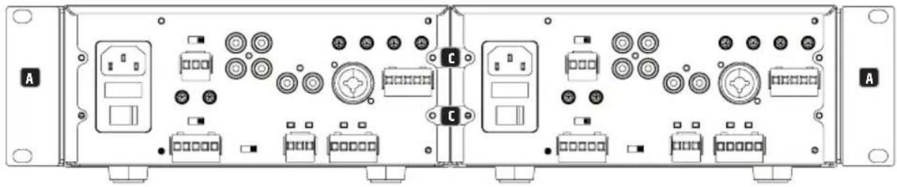 LD Systems IMA 60 - INSTALACIÓN EN RACK (kit de instalación en rack LDIMARK incluido como opción) - 3